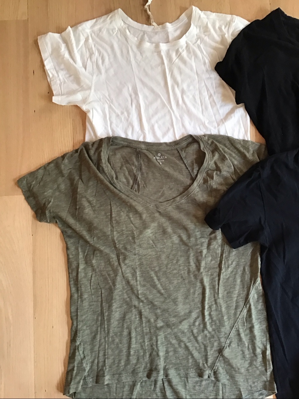 Women’s tee shirts size small lululemon,Athleta, Zara - Picture 2 of 3